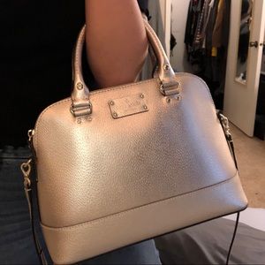 Rose Gold Kate Spade Crossbody Purse